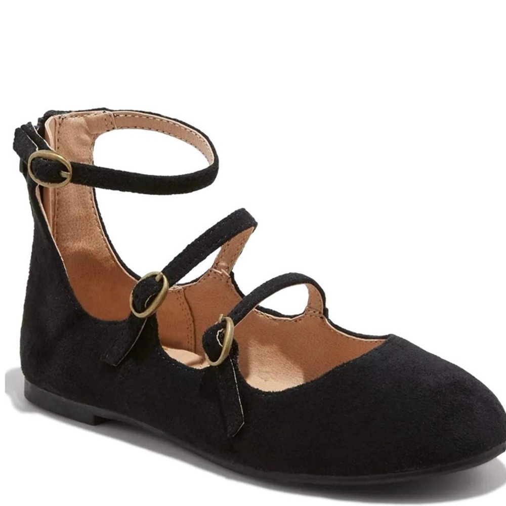 COPY - Cat & Jack Girls Dress Shoe-Black Valera